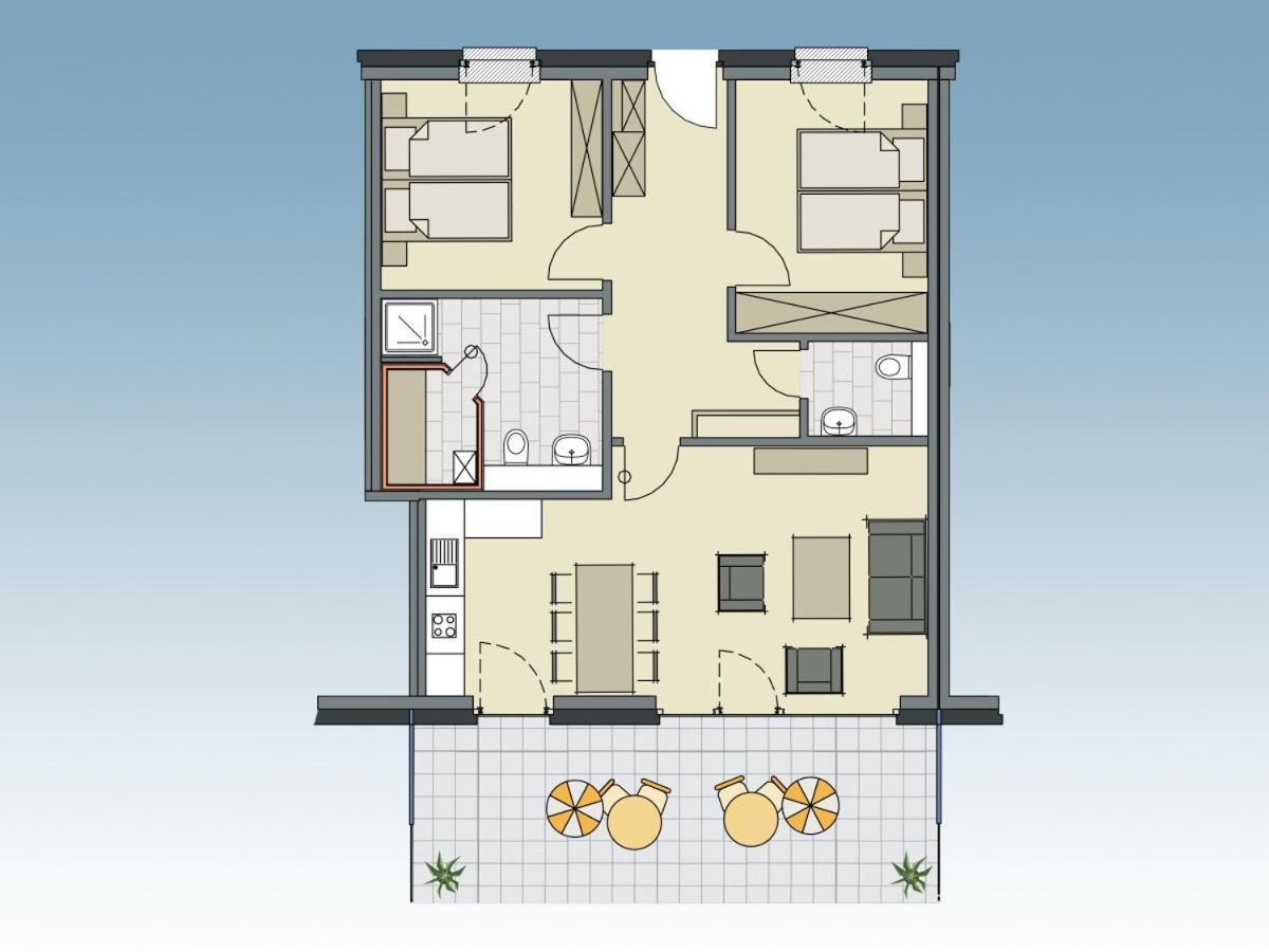 5 Sterne Penthouse Deichsuite Busum Exterior photo